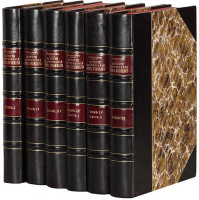 Устрялов Н. История царствования Петра Великого. В 6 т. [Т. 5 не выходил]. Т. 1-4, 6. СПб., 1858-1863. 